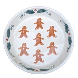 Heartstone, gingerbread man pie plate.